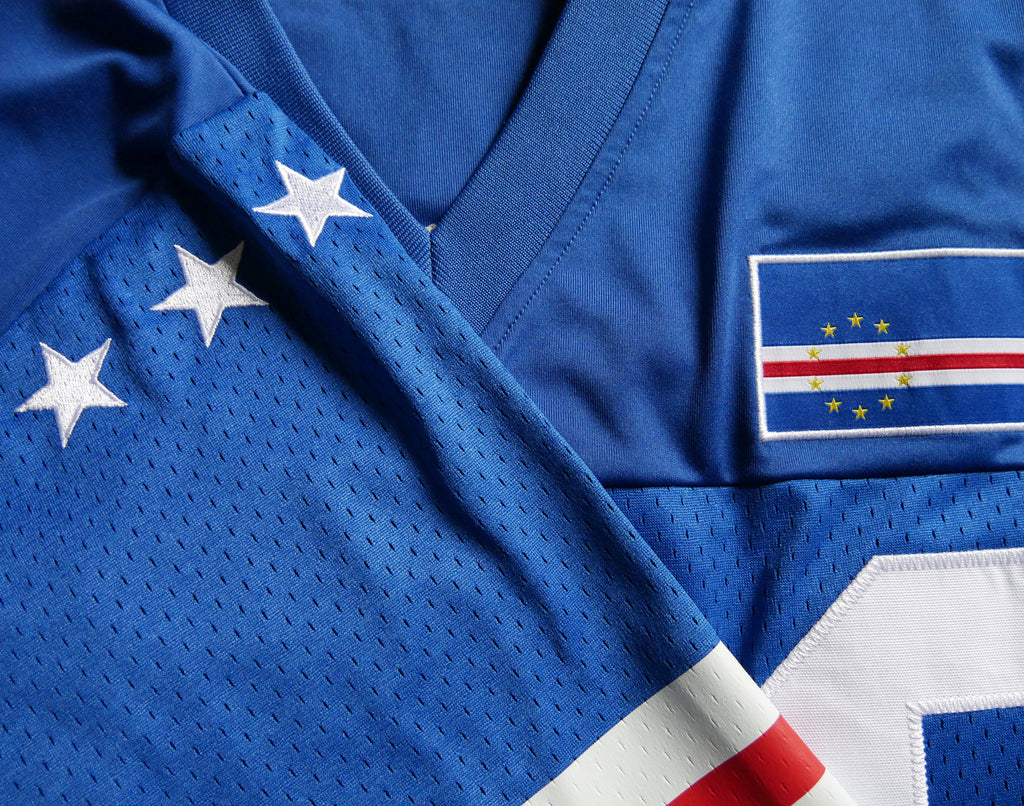 CROP TOP BLUE JERSEY